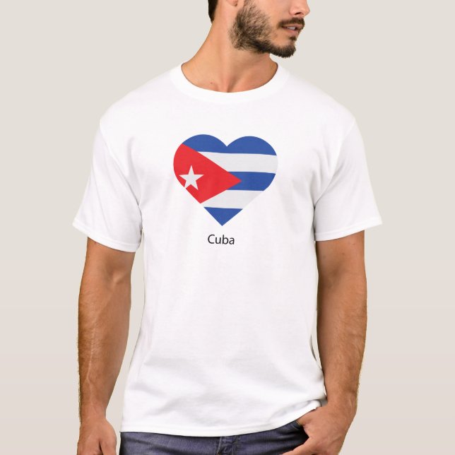 I Love Cuba T-Shirt (Front)