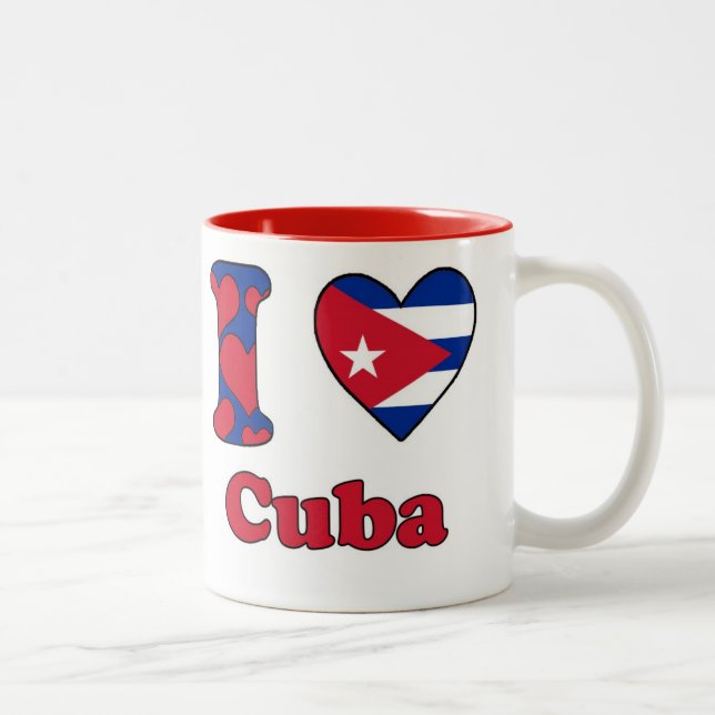I love Cuba Two-Tone Coffee Mug (Right)