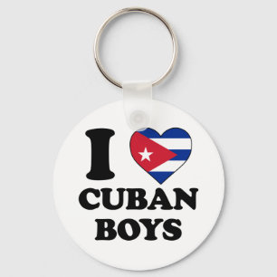 I love Cuban boys Key Ring