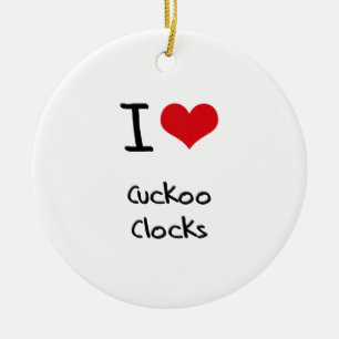 I love Cuckoo Clocks Ceramic Tree Decoration