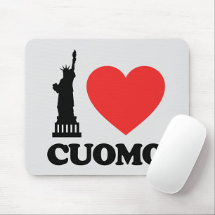 I Love Cuomo   Statue of Liberty Mouse Mat