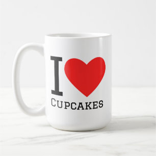 I love cupcakes coffee mug