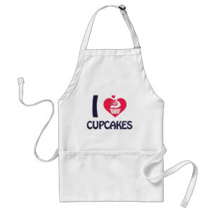 I love Cupcakes T-Shirt Standard Apron