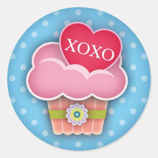 I love Cupcakes XOXO Sticker