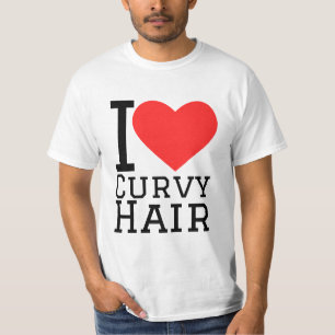 I love curvy hair T-Shirt