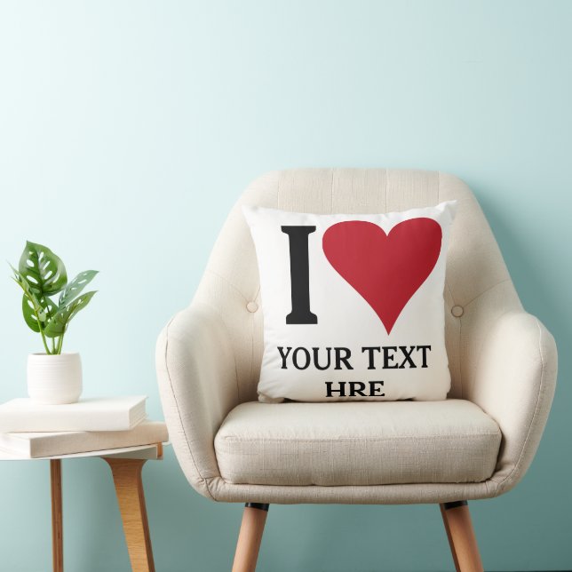 I LOVE CUSHION (Chair)