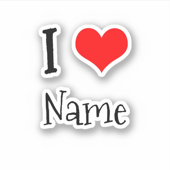 I love custom name (Front)