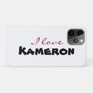 I love [customize] iPhone 11 pro case