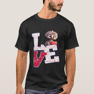 I Love Cute Baby Ostriches T-Shirt