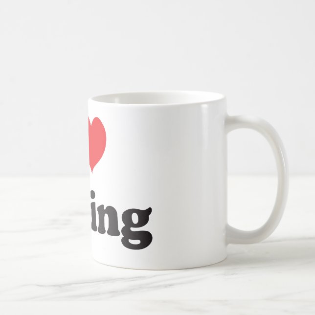 I love cycling coffee mug (Right)