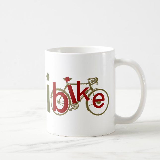 i love cycling coffee mug (Right)