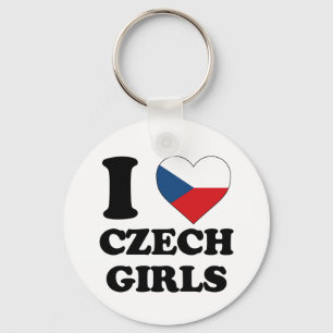 I love Czech girls Key Ring