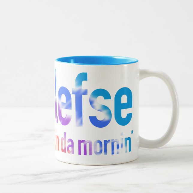 I Love Da Smell of Lefse in Da Morning Mug (Right)