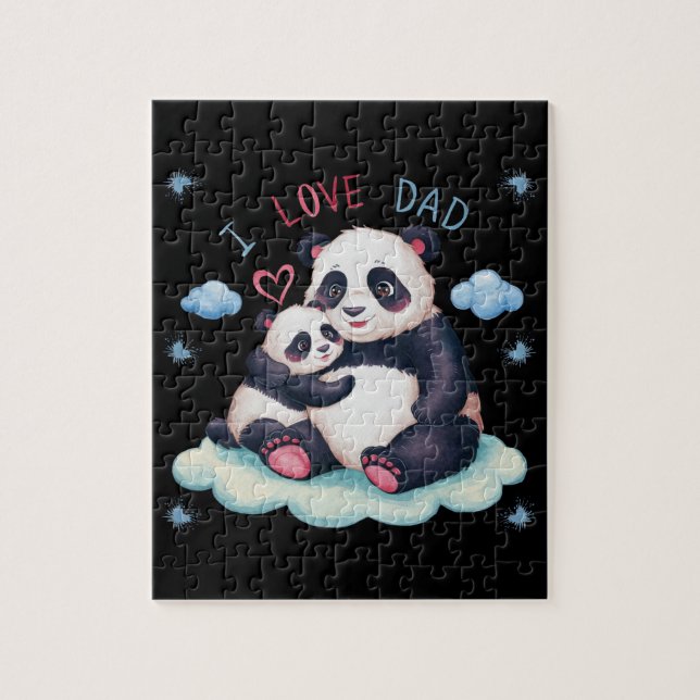 I Love Dad Jigsaw Puzzle (Vertical)