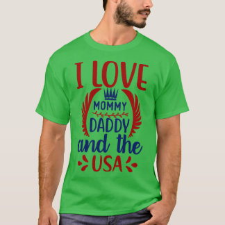 I Love Dad Mummy T-Shirt