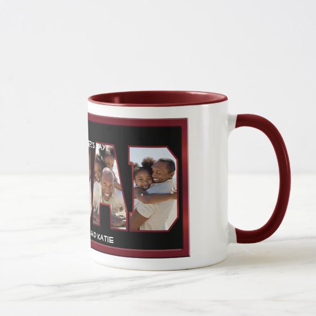 I Love Dad Photo Mug (Right)