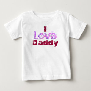 I love Daddy creeper. Baby T-Shirt