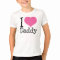 I Love Daddy Heart Pink