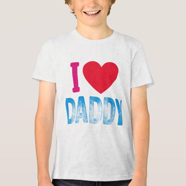 "I LOVE DADDY" TSHIRT (Front)