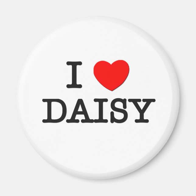 I Love Daisy Magnet (Front)