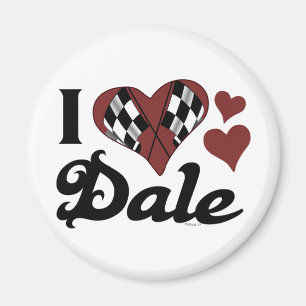 I Love Dale Magnet