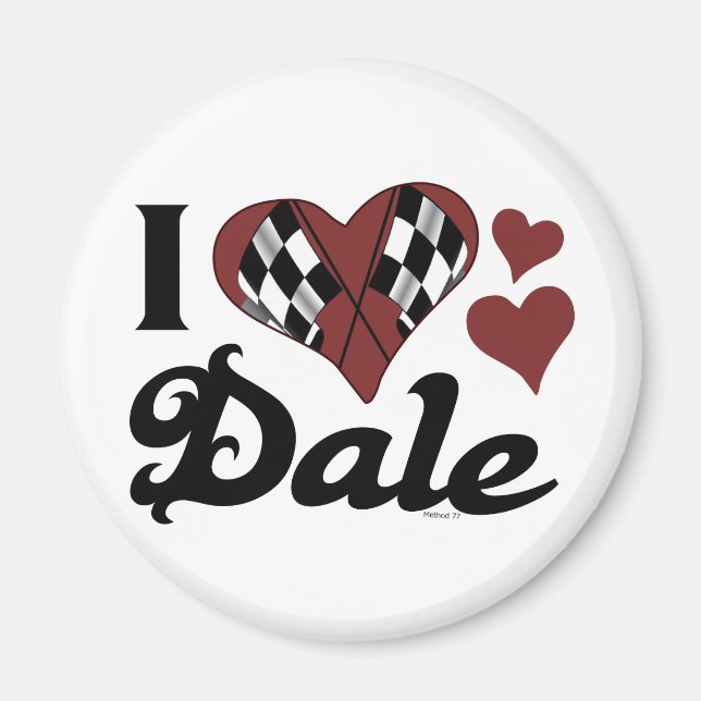 I Love Dale Magnet (Front)