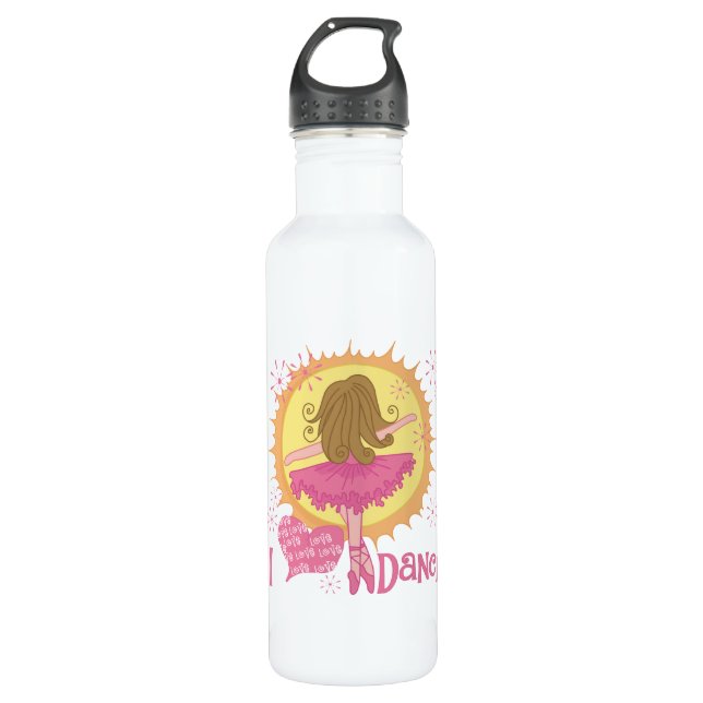 I Love Dance 710 Ml Water Bottle (Front)