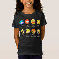 I Love DANCE Social Emoticon (emoji) - White Font