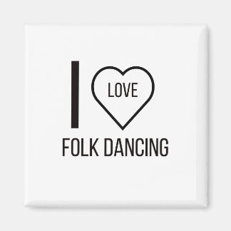 I LOVE DANCING MAGNET