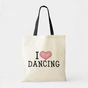 I Love Dancing Tote Bag