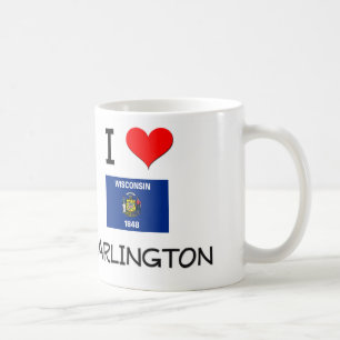 I Love Darlington Wisconsin Coffee Mug