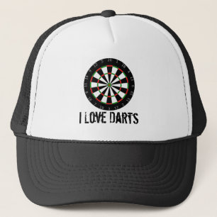 I Love Darts Hat/Cap Trucker Hat