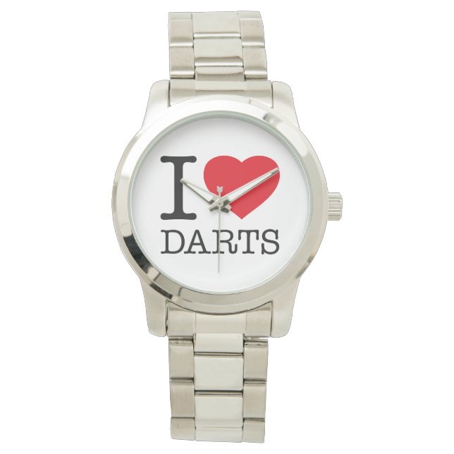 I LOVE DARTS WATCH (Front)