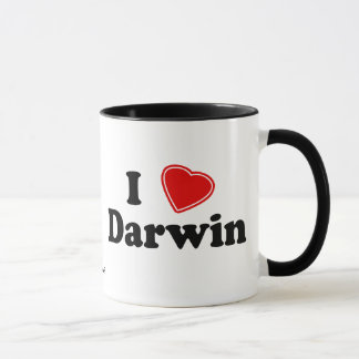I Love Darwin Mug