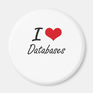 I love Databases Magnet