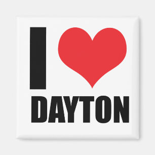 I love Dayton Magnet