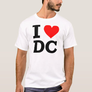 I Love DC Design T-Shirt