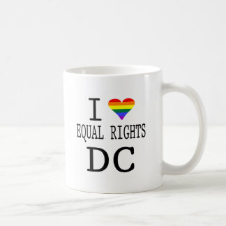I Love DC Equal Rights Coffee Mug