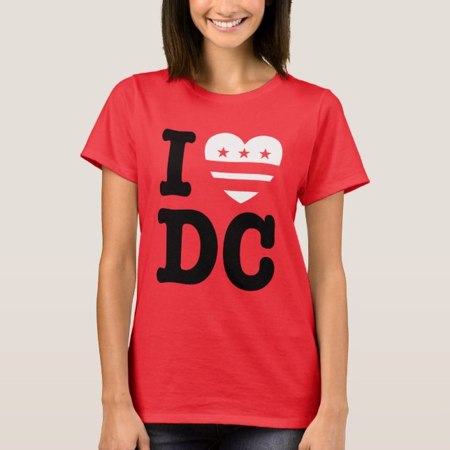 I Love DC T-Shirt (Front)