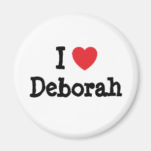 I love Deborah heart T-Shirt Magnet