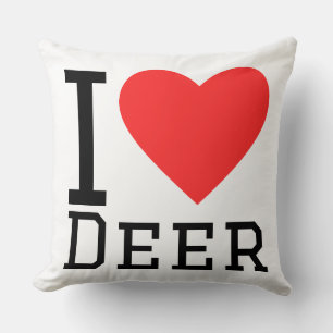 I love deer cushion