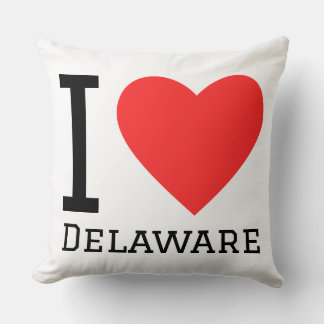 I love Delaware  Cushion