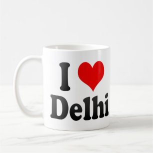 I Love Delhi, India. Mera Pyar Delhi, India Coffee Mug
