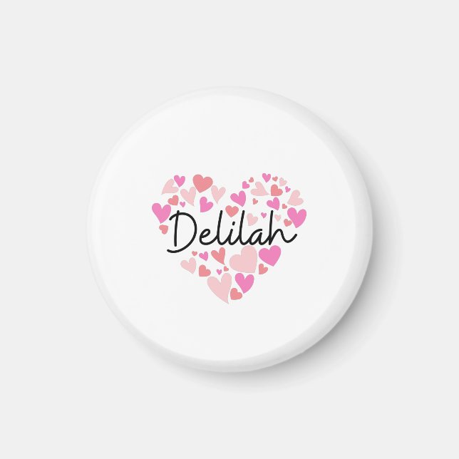 I love Delilah Magnet (Front)