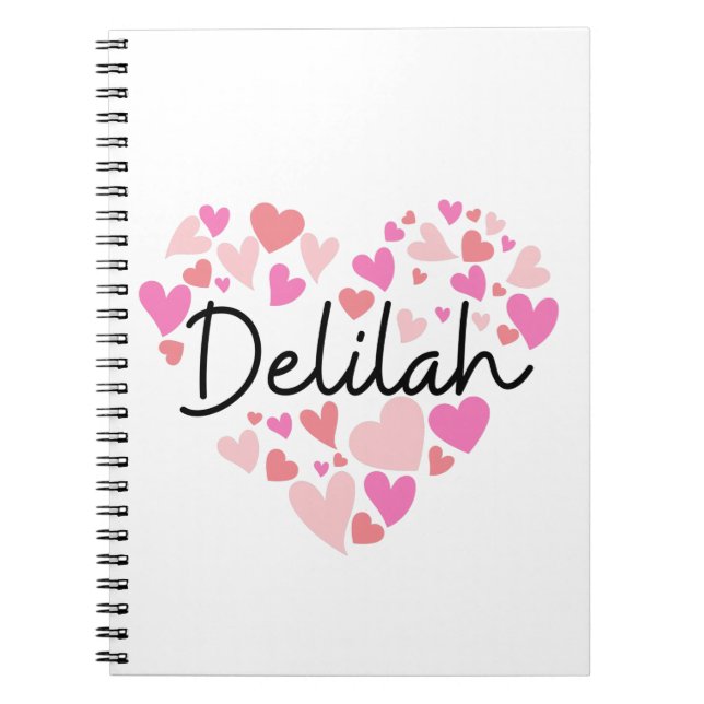 I love Delilah Notebook (Front)