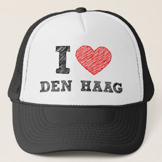 I love Den Haag Trucker Hat
