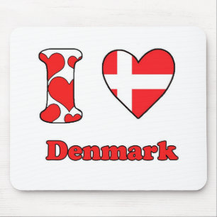 I love Denmark Mouse Mat