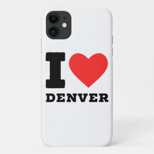 I love denver  Case-Mate iPhone case