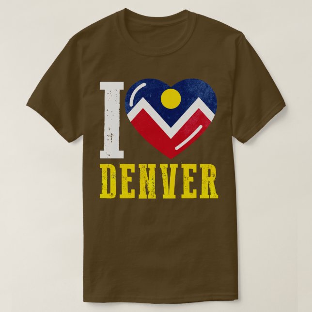 I love Denver T-Shirt (Design Front)