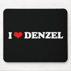 I LOVE DENZEL MOUSE MAT